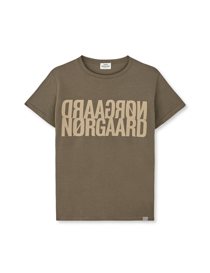 Mads Nørgaard T-shirt Tuvina - Tamac/Lys Brun