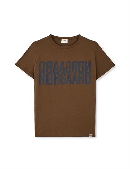 Mads Nørgaard T-shirt Tuvina - Cocoa