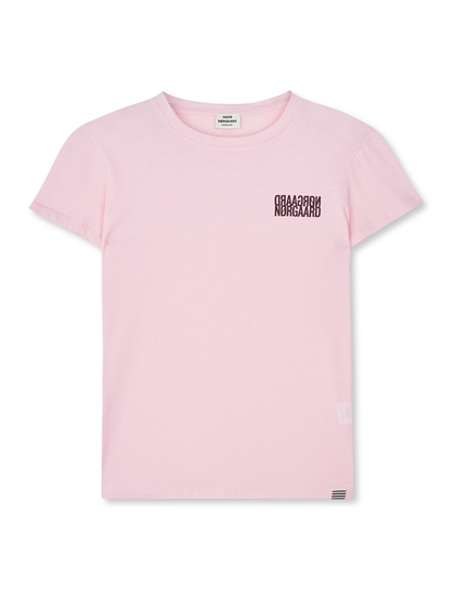 Mads Nørgaard T-shirt Tuvina Mini Mirror - Fairy Tale Pink