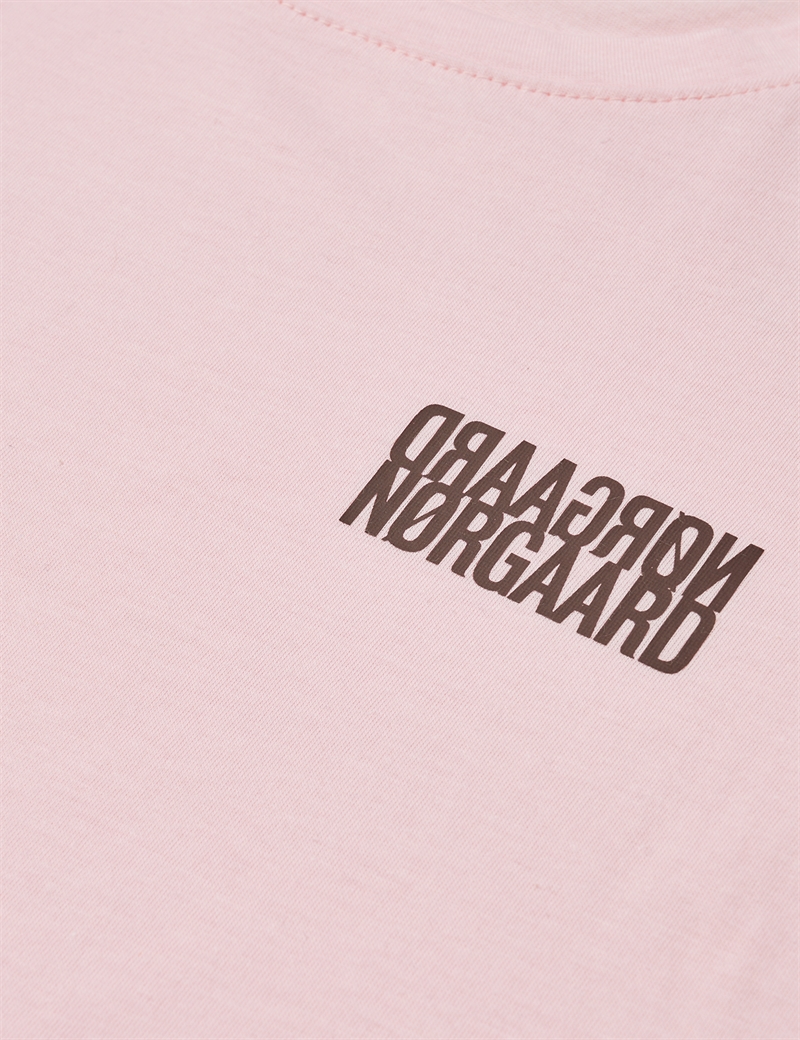 Mads Nørgaard T-shirt Tuvina Mini Mirror - Fairy Tale Pink