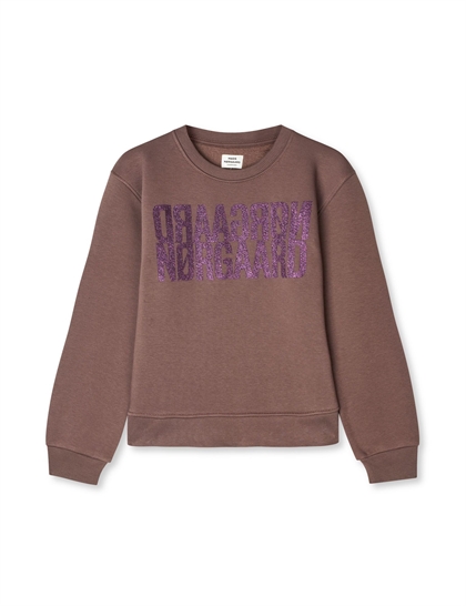 Mads Nørgaard Sweatshirt Talinka MillePerCille - Walnut 