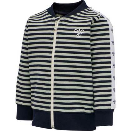 Hummel zip trøje / cardigan - navy/grå