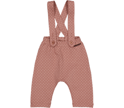MarMar bukser - rosa/prikker/seler