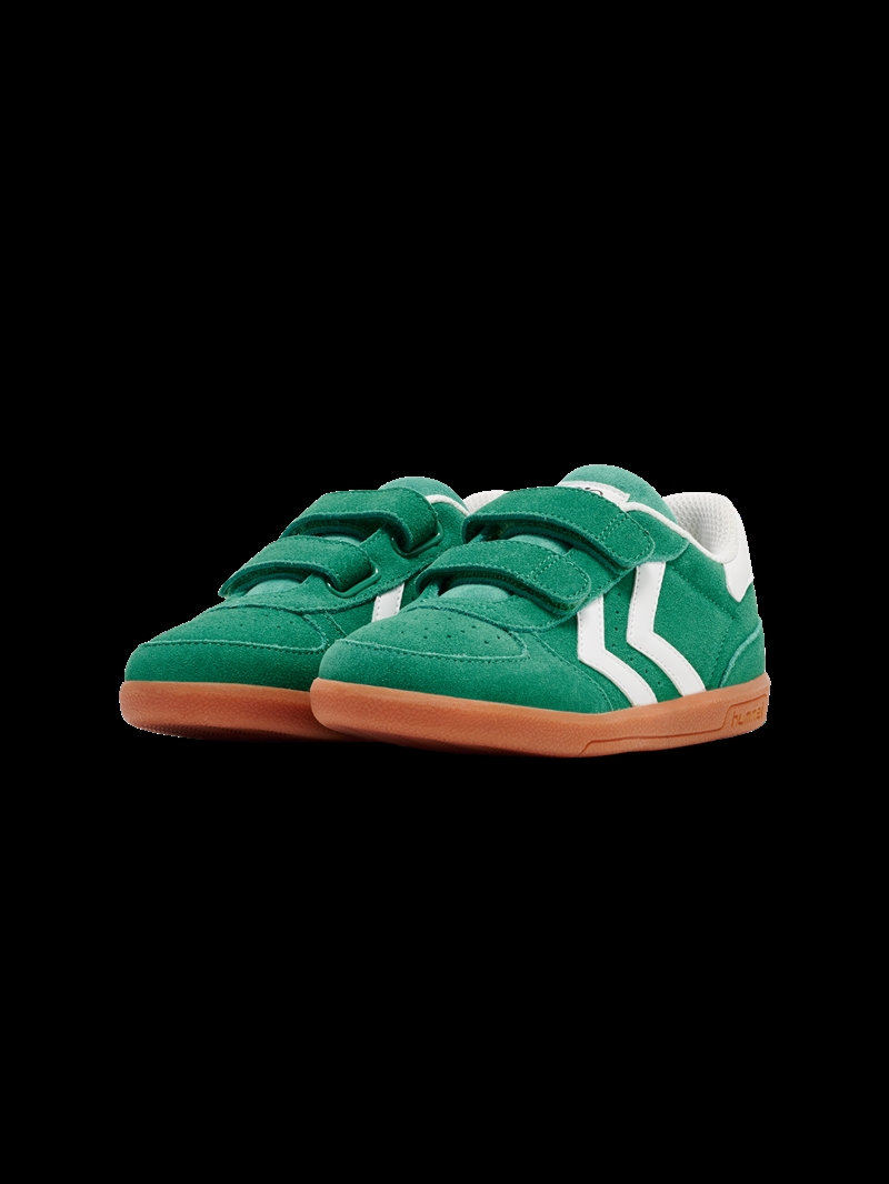 Hummel Kondisko / Sneakers Victory Suede - Pepper Green 