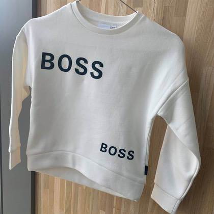 Hugo Boss pige "sweatshirt " - hvid