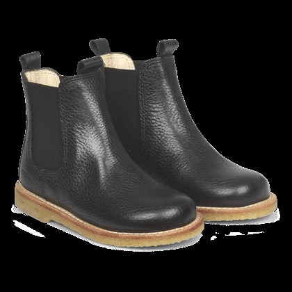 Angulus Støvlet Chelsa 2192-201 - Black 