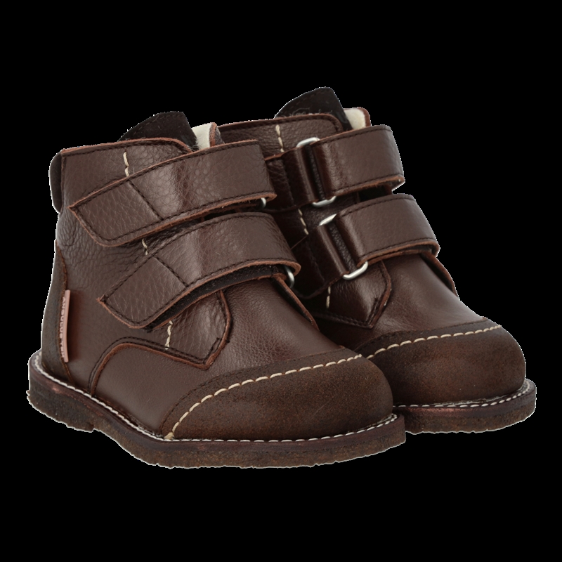 Angulus Begynder Vinterstøvle Med Tex 2217-101- Dark Brown 