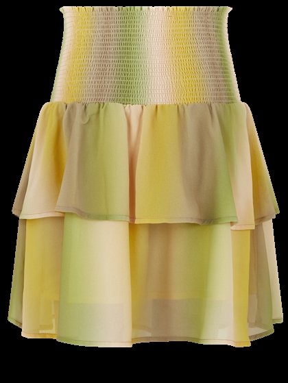 Rosemunde pige "Nederdel" - Yellow gradient print 
