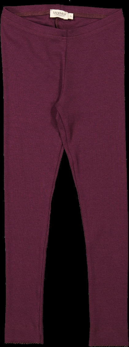 MarMar Legging Ben Rib - Deep Mulberry 