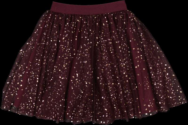 Marmar Nederdel Solo Sun Ballerina Dotty - Deep Mulberry 