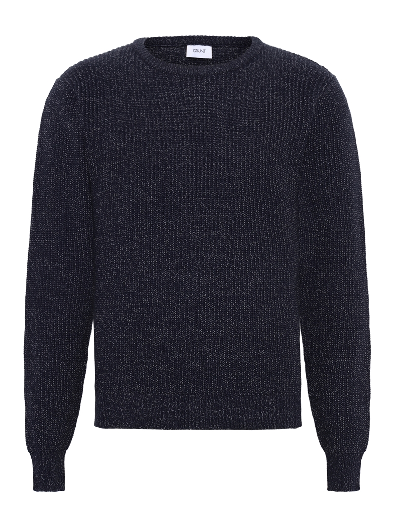 GRUNT Strik Tone Crew - Navy Melange 