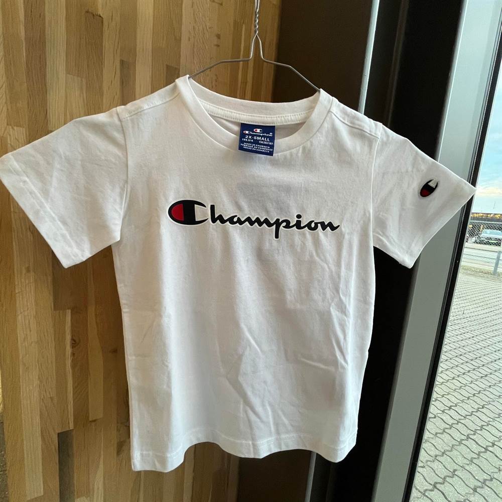 kradse Stolt pin Køb Champion T-shirt - hvid