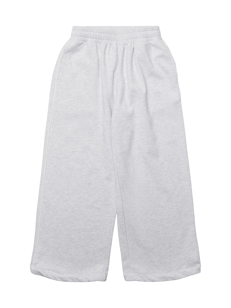 Grunt Sweatpants Liv Baggy Jogger - Snow Melange 