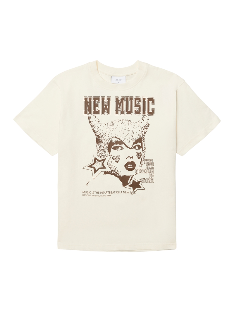 Grunt T-Shirt Granada - Chalk