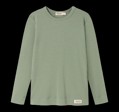 MarMar Plain Tee LS - Frosted Green