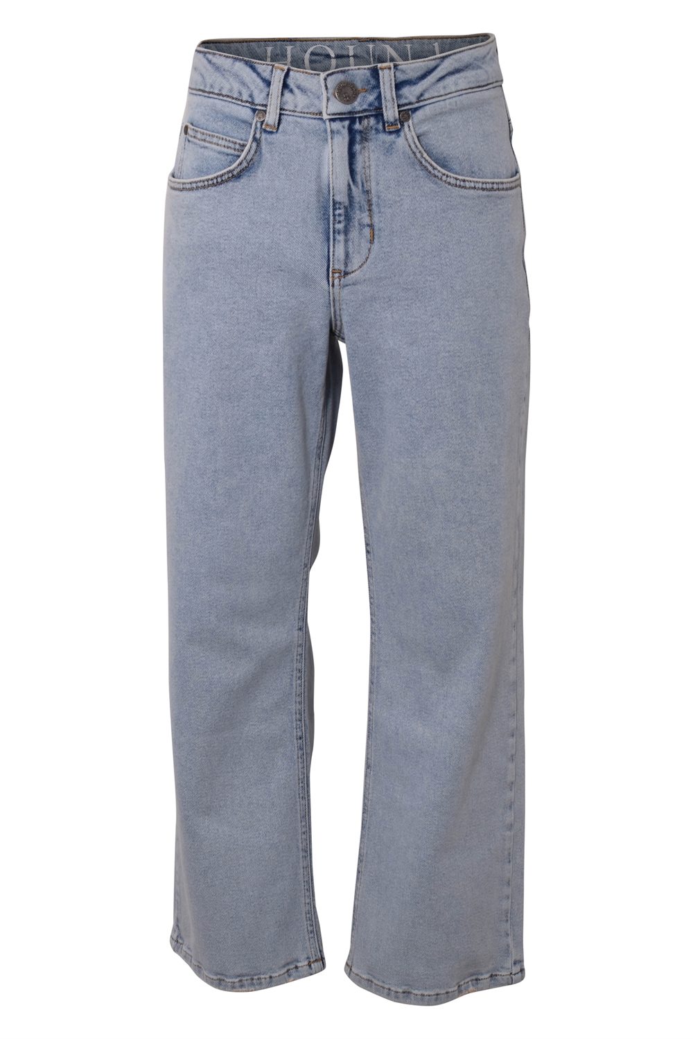wide jeans - Light blue denim