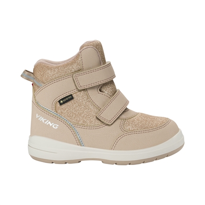 Viking Vinterstøvler Fun Glitter Warm - Beige