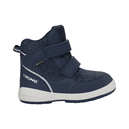 Viking Vinterstøvler Fun Glitter Warm - Navy