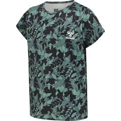 Hummel T-shirt Nanna - Petroleum