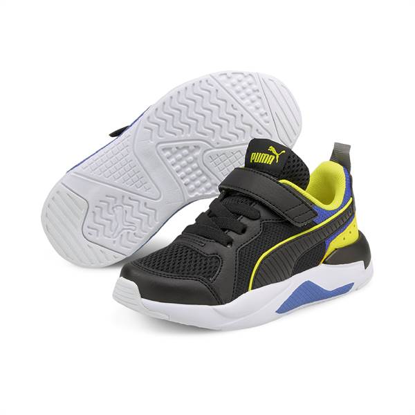 Puma - Sneakers/sko "X-RAY" - sort/gul/blå