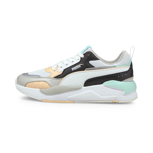 Puma sneakers "X-Ray 2 Square" - hvid/mint/fersken/sort