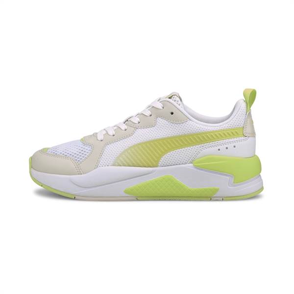 Puma sneakers - hvid/lime