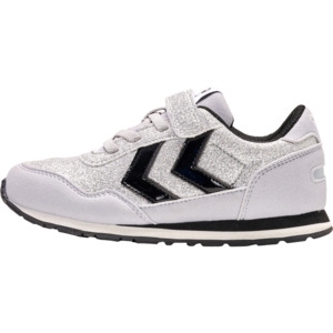 Hummel pige kondisko/sneakers - "REFLEX GLITTER" - SILVER