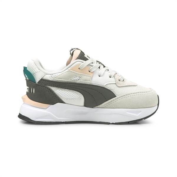 Puma sneakers "Mirage Sport Remix PS" - hvid/laks/grøn/grå