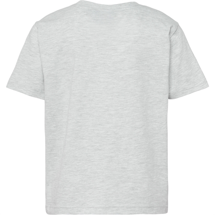 Hummel drenge/pige pure "tshirt" - Ultra lys grå melange 