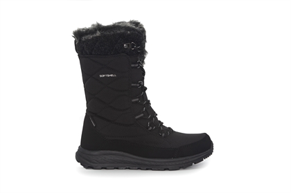 Network Vinterstøvler Lang Boots - Black