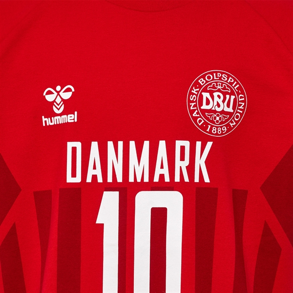 Hummel DBU fodbold T-shirt - rød