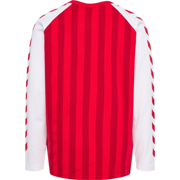 Hummel DBU fodbold bluse - striber / rød / hvid