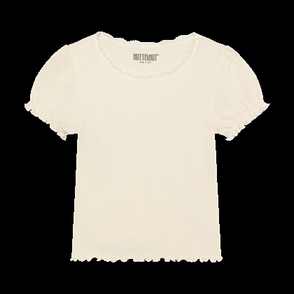 Huttelihut T-shirt Rib - Antique White