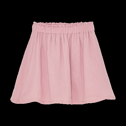 Huttelihut Nederdel Muslin - Pale Mauve 