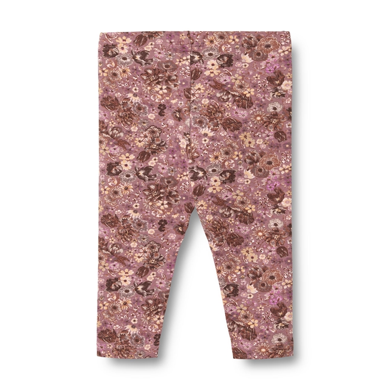 Wheat Leggings Jules - Lavender Flowers 