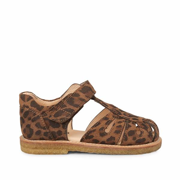 Angulus sandal - Brun Leopard