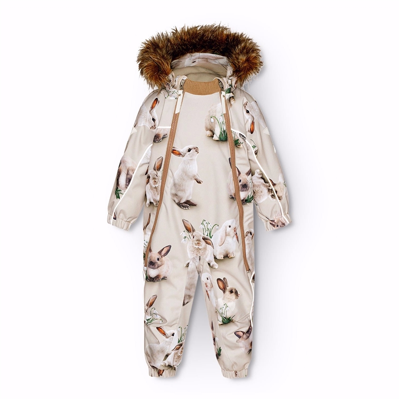 Molo Flyverdragt Pyxis Fur - Winter Tabbits 