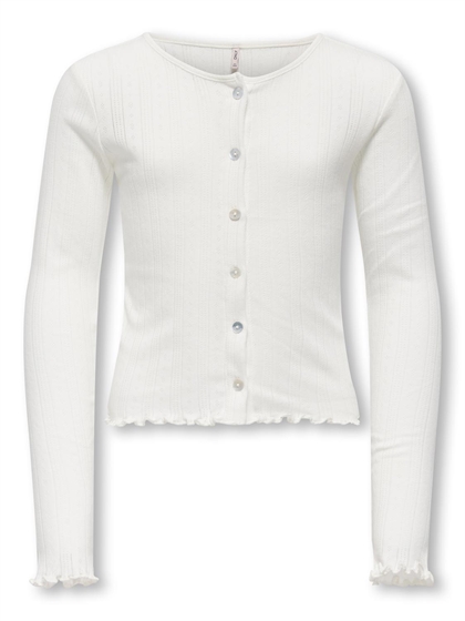 Kids Only Strik Cardigan Salsa - Cloud Dancer 