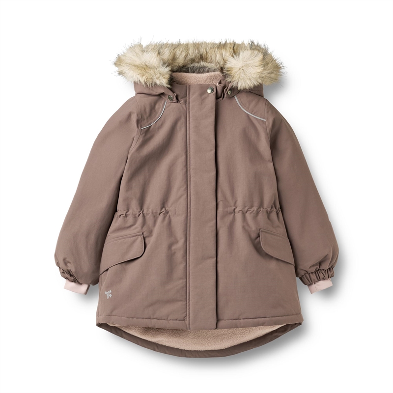 Wheat Vinterjakke Mathilde - Plum Truffle