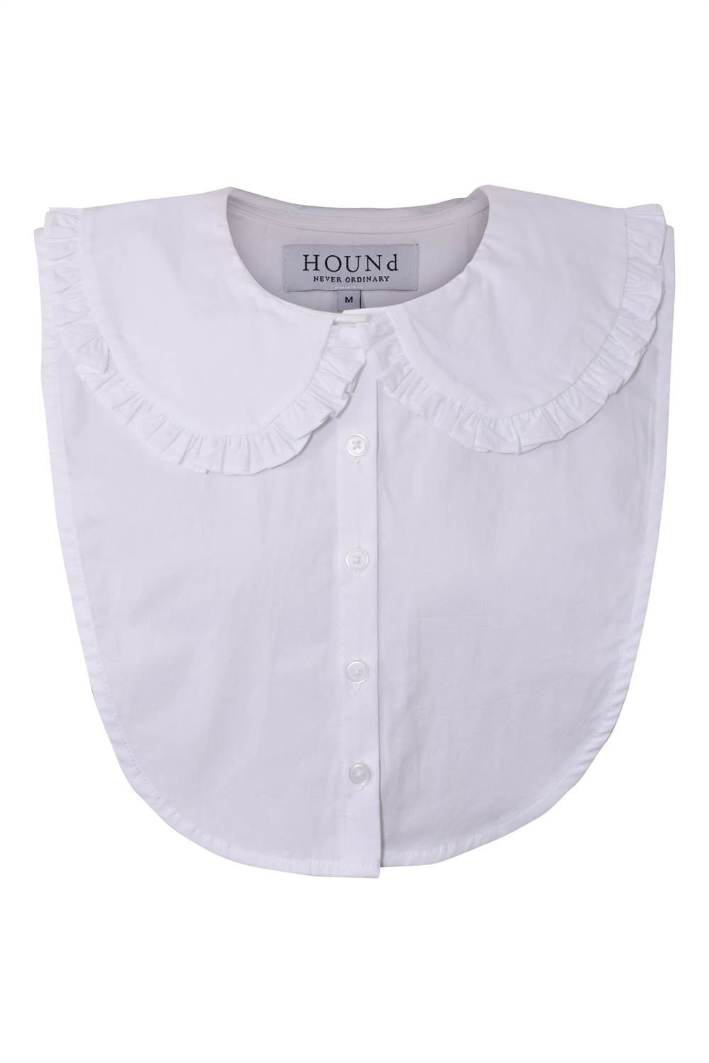 fordomme gravid gå på arbejde Køb Hound Collar halv skjorte krave - hvid