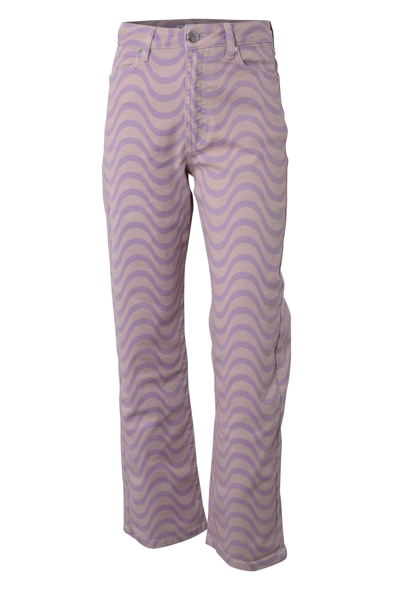 Hound pige jeans/bukser "Wild wave" (højtaljet) - Lavender