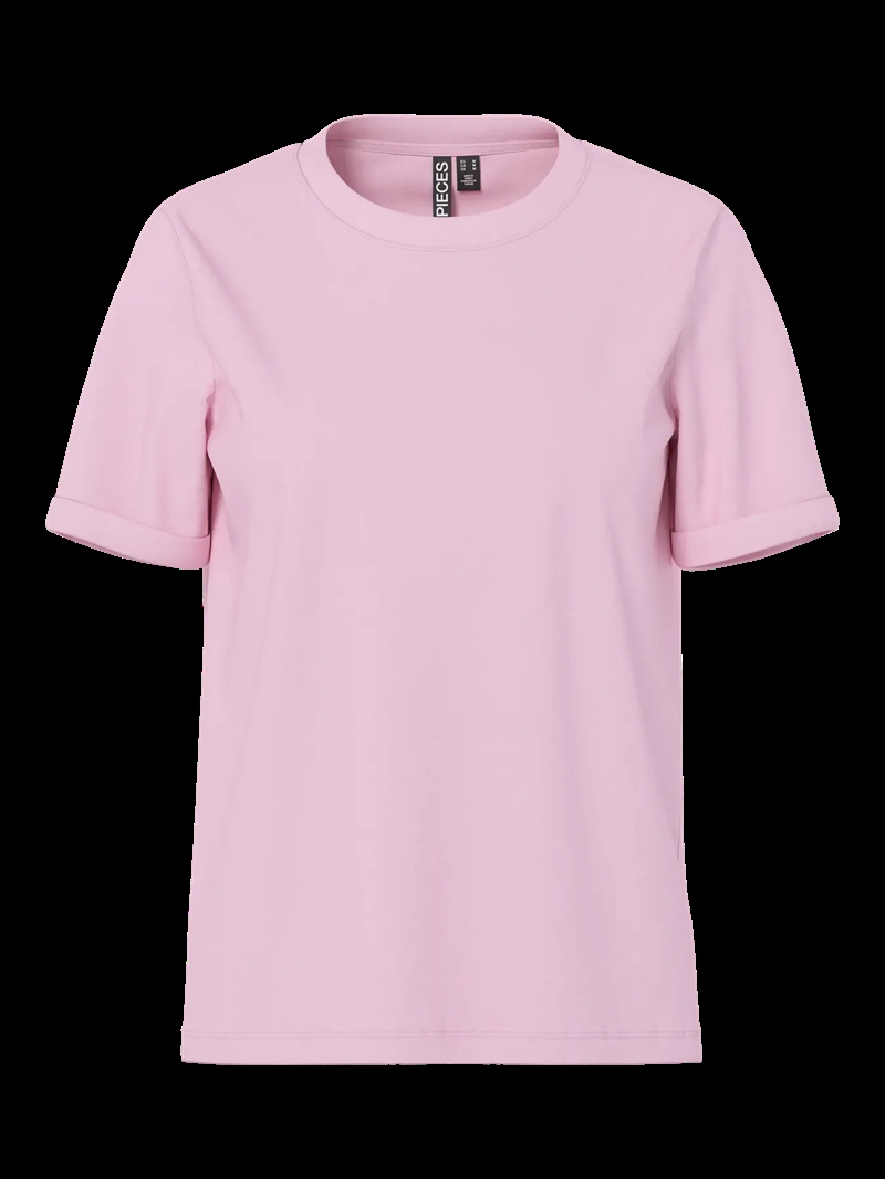 Pieces T-shirt Ria SS - Roseate Spoonbill 
