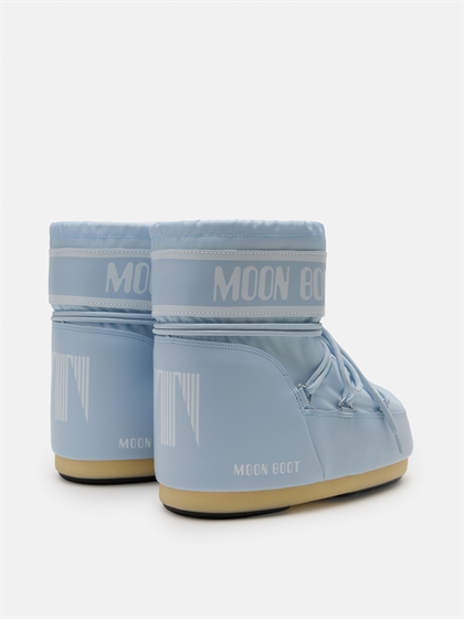 Moon Boot Vinterstøvle Icon Low Nylon - Baby Blue