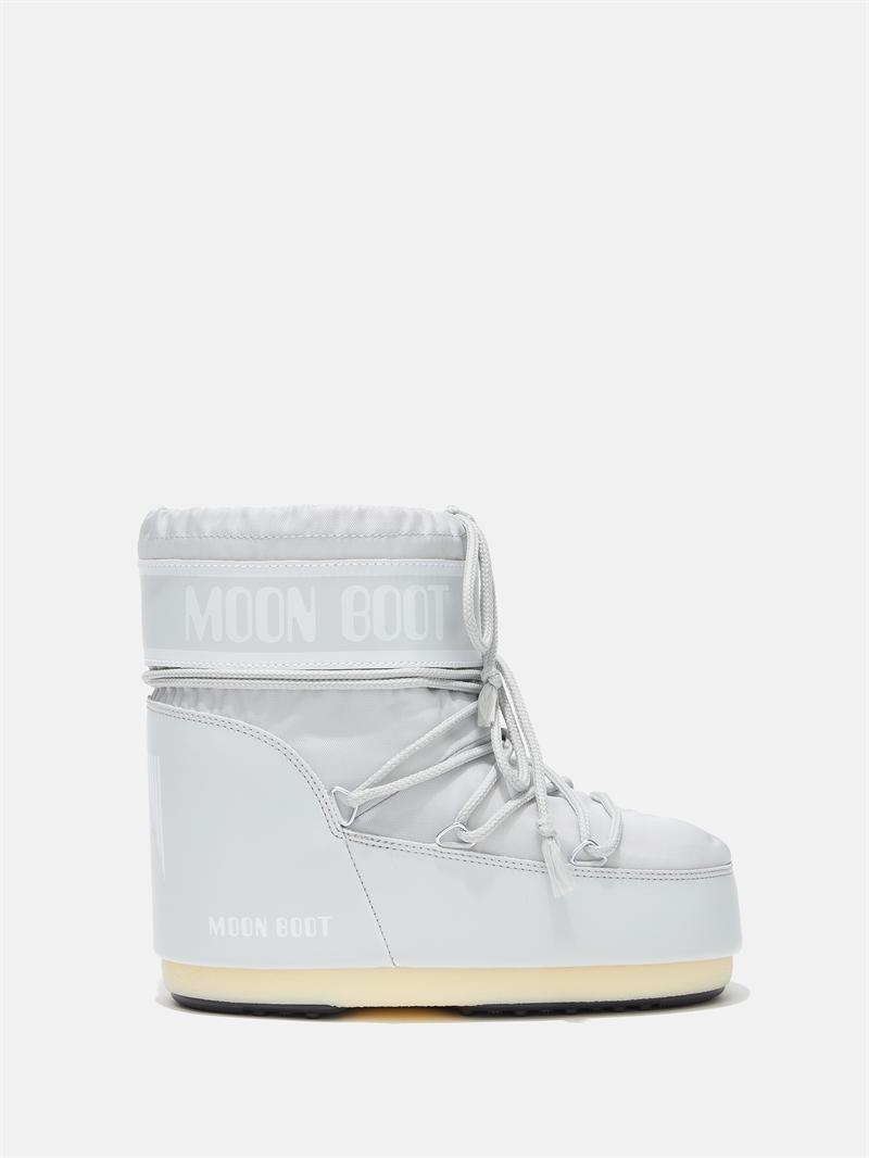 Moon Boot Vinterstøvle Icon Low Nylon - Glacier Grey 