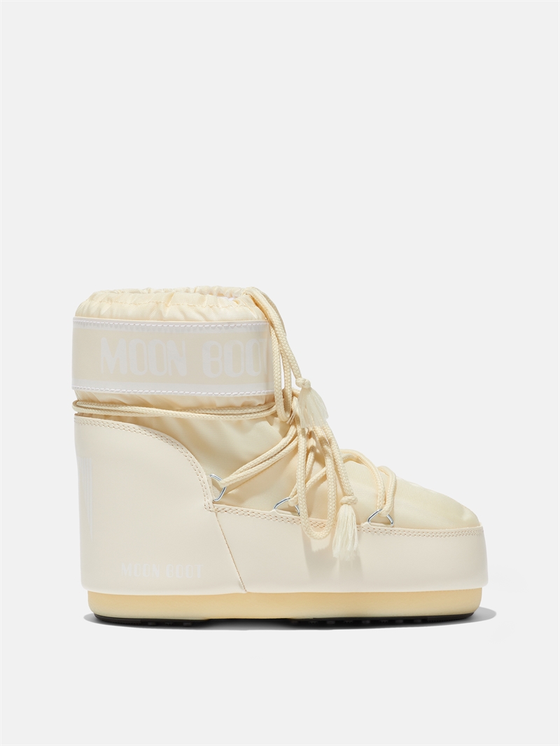Moon Boot Vinterstøvle Icon Low Nylon - Cream 