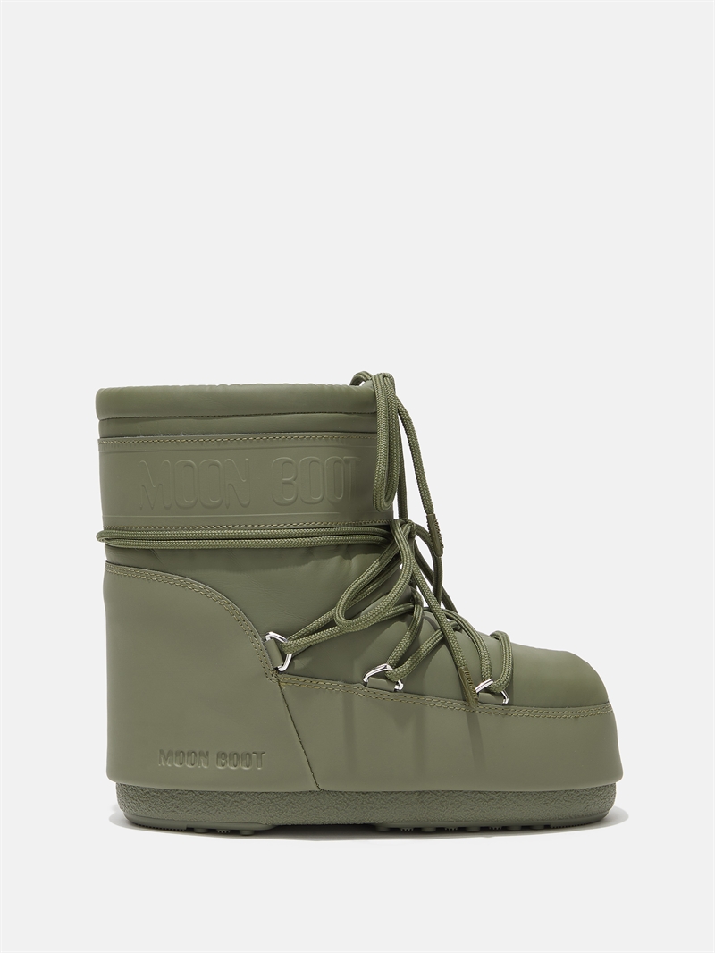 Moon Boot Vinterstøvle Icon Low Nylon - Khaki 