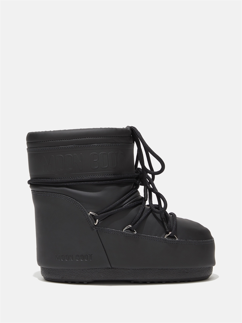 Moon Boot Vinterstøvle Icon Low Rubber - Black