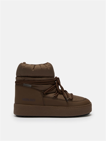 Moon Boot Vinterstøvle Track Low Nylon - Cocoa