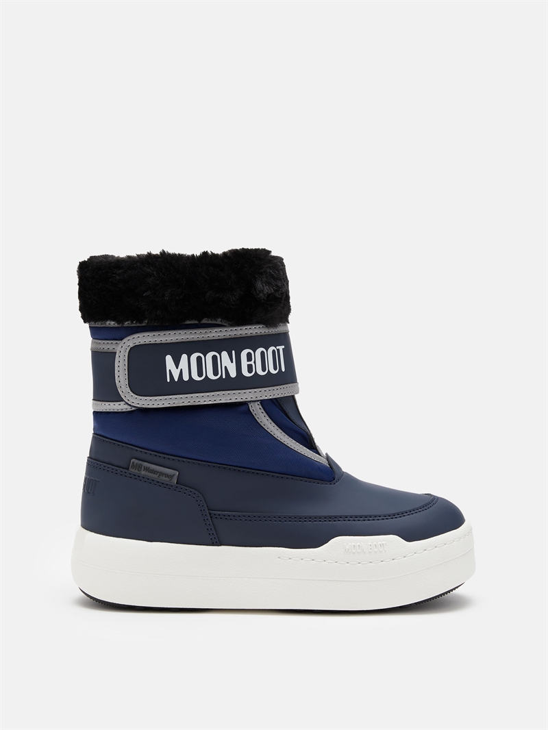 Moon Boot Vinterstøvle Mb Jr Park Strap - Blue 