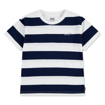 Levis T-shirt Big Stripe - Navy